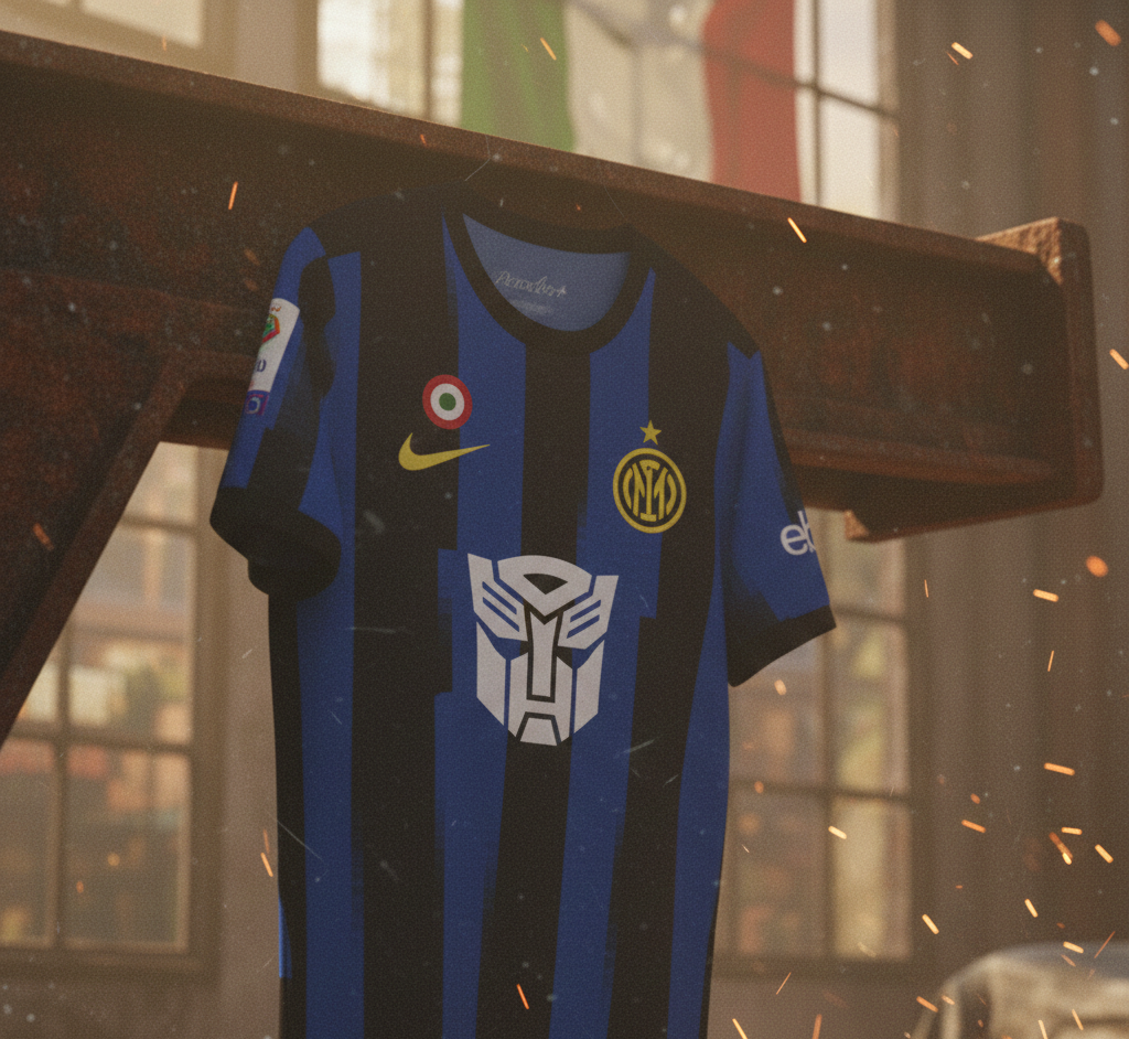 Inter Milan x Transformers Home Kit