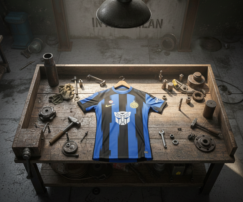 Inter Milan x Transformers Home Kit