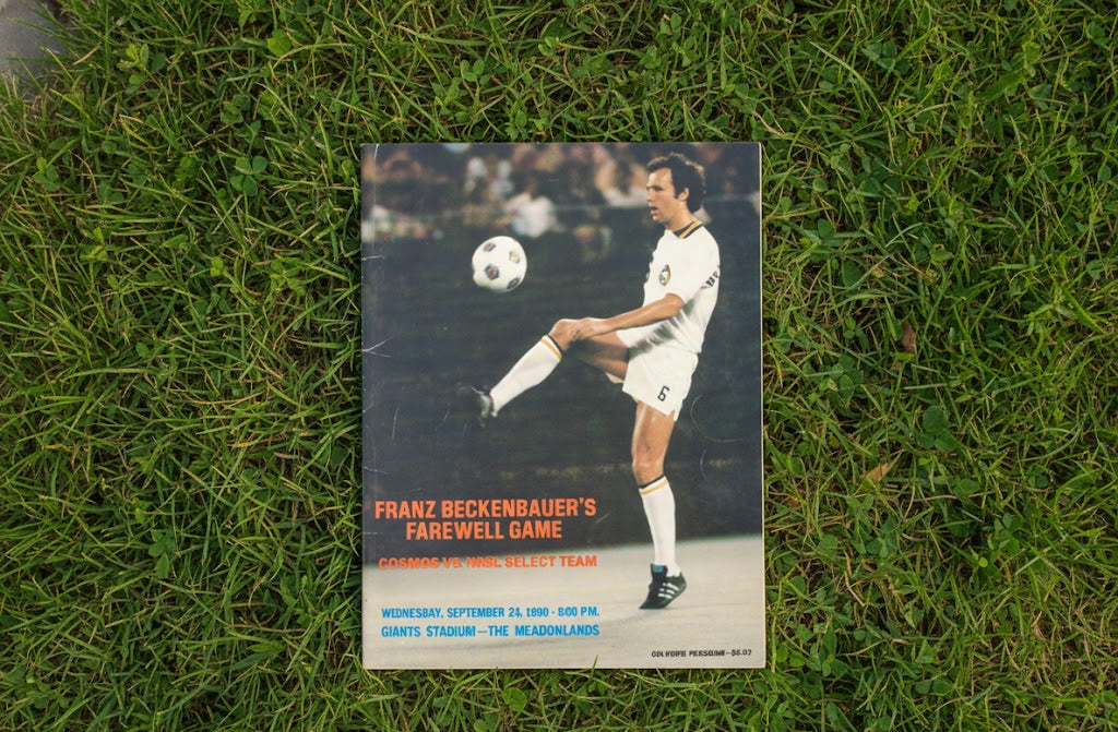 Franz Beckenbauer Farewell Game Program x NY Cosmos/NASL